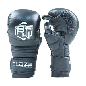 ถุงมือ MMA แบบกำหนดเองและถุงมือฝึกซ้อมมวยสำหรับมวยไทย บราซิลเลียนยิวยิตสู การฝึกซ้อมการต่อสู้ การต่อยมวย และศิลปะการต่อสู้ - Product Image 4