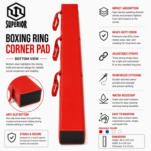 Almohadillas de Esquina para Ring de Boxeo de Alta Calidad, Personalizadas y Cómodas, Profesionales para Competencia y MMA - Product Image 6