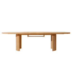 Modern Luxury Outdoor Dining <b>Table</b> Durable <b>Solid</b> Teak <b>Wood</b> Extendable Slatted <b>Table</b> <b>Top</b> Patio Garden Villa Resort Furniture - Product Image 1
