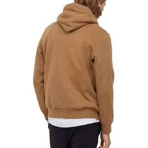 Sweat à capuche pour homme en molleton français personnalisé, sans cordons, 100% coton, coupe classique, teinture unie, séchage rapide, sweats à capuche pour homme en vente - Product Image 2