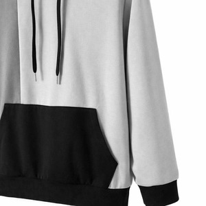 Men's Fashion Custom Logo Embroidered Oversized Hoodie Long Sleeve <b>Funky</b> <b>Printed</b> Pattern Casual Winter Wear Cotton Fleece Pocket - Product Image 3