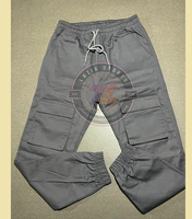 Top vente hommes décontracté Cargo pantalon hommes taille élastique multi-poches en plein air Street Wear mode coton Cargo pantalon pantalon
