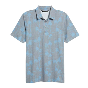 เสื้อโปโลพรีเมียมผู้ชาย ปักโลโก้ตามสั่ง ผ้าฝ้ายนุ่ม ระบายอากาศได้ดี ทรงเข้ารูป สวมใส่สบาย เหมาะสำหรับธุรกิจ ขายส่ง - Product Image 1