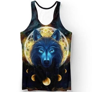 Camiseta sin mangas para hombre, lavable, anti-pilling, del mejor material, antiarrugas, de alta demanda, moderna, con sublimación. - Product Image 5