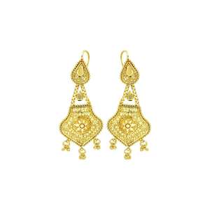 Juego de Collares Largos de Novia Turcos Chapados en Oro de 14K, 18K y 24K, Estilo Tradicional de Dubái, Venta al Por Mayor - Product Image 6