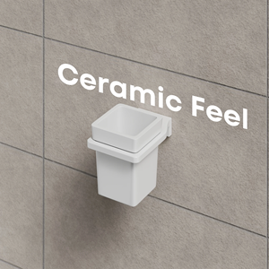 Square melamine modern bathroom organizer wall mounted antibacterial waterproof <b>utility</b> holder - Product Image 3