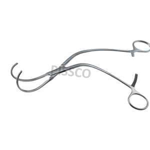 Juego de Pinzas Quirúrgicas Satinsky de PISSCO, Pinzas de Oclusión Tangencial DeBakey Atraumáticas de Acero Inoxidable - Product Image 4