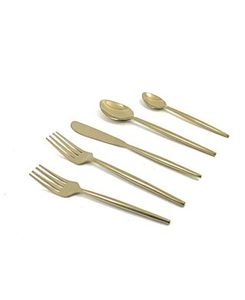 Ensemble de couverts en acier inoxydable robuste, ustensiles solides, idéal pour une utilisation fréquente dans les restaurants, la restauration et les cuisines domestiques. - Product Image 3