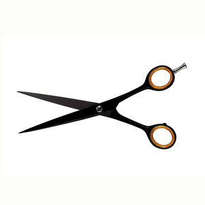 Tijeras de Peluquería con Recubrimiento Negro, Tijeras para Cortar Cabello con Hojas de Acero Afiladas, Tijeras de Peluquería - Product Image 2