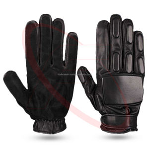Gants de rappel tactiques en cuir de chèvre de qualité supérieure Gants de tir en cuir Luvas de agente compacto pour hommes - Product Image 6