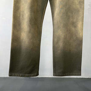 Pantalones Anchos de Mujer, Color Sólido, Cintura Elástica, Corte Holgado, Largos, Tejidos en Algodón, Transpirables, Estilo Casual de Invierno - Product Image 4