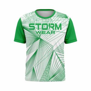 Camiseta Deportiva de Verano para Hombre, Transpirable, Informal, de Manga Larga, de Secado Rápido, Personalizada, al por Mayor, para Gimnasio - Product Image 1