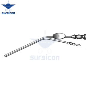 Tubo de succión e irrigación para uso doméstico, de acero inoxidable 534, instrumento quirúrgico ENT para microcirugía otológica - Product Image 6
