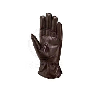 Wholesale Price High Quality Winter <b>Touch</b> <b>Screen</b> Leather <b>Gloves</b> with Fur Lining Daily Use Made in Pakistan - Product Image 3