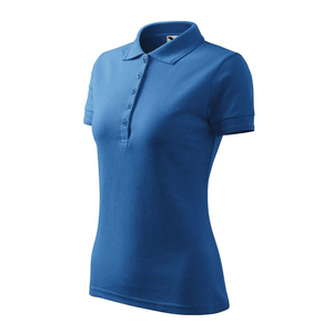 Polos de Mujer de Alta Calidad, Ligeros, Transpirables, de Jersey, con Diseño Sólido y Comprimido, Hechos en Pakistán, en Stock - Product Image 5