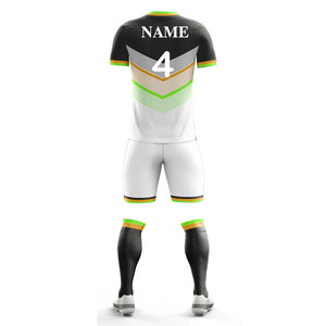 Tenues d'entraînement pour équipes de football et de basketball, automne et été, entièrement sublimées, en polyester/nylon. - Product Image 6
