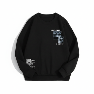 Sudadera Masculina con Cuello Redondo, Diseño Moderno, Fabricación Personalizada OEM, Sudadera para Hombre con Manga Larga - Product Image 1