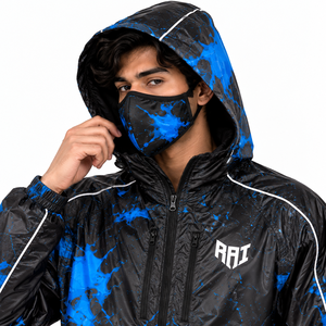 Survêtement réactif thermosensible pour homme, coupe-vent en nylon à changement de couleur, zippé, Techwear Streetwear, OEM, vente en gros - Product Image 2