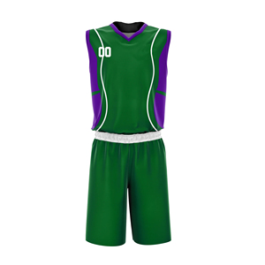 Ensemble d'uniformes de basketball tendance été 2026 BSCI, tissu respirant, shorts, grandes tailles, vente en gros avec techniques d'impression personnalisées - Product Image 3