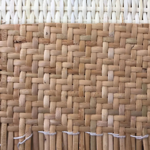หวายสานแบบปิด L |   ลายก้างปลาสีน้ำตาลอ่อนธรรมชาติ ใช้แผ่นหวายสำหรับซ่อมเบาะนั่ง แผงเฟอร์นิเจอร์ และตกแต่ง - Product Image 5