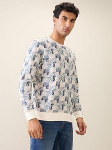 Sweat-shirt brodé pour homme, vêtements décontractés, fabriqué au Pakistan, coton mélangé de qualité supérieure, pour adultes - Product Image 3