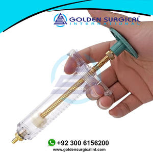 Seringue d'alimentation en plastique et acier pour perroquets, pigeons, animaux de ferme et chiens, 10/20/30/50/100 ml, pour injection vétérinaire et alimentation continue des oiseaux. - Product Image 2