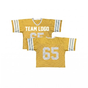 Camiseta de Fútbol Personalizada de Malla 100% Poliéster, Ropa Deportiva Moderna de Alta Calidad con Cuello en V - Product Image 1