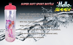 ขวดน้ำสำหรับตั้งแคมป์ของเด็กหุ้มฉนวนผนังสองชั้นสำหรับจักรยานวิ่งกีฬาของขวัญส่งเสริมการขาย - Product Image 6