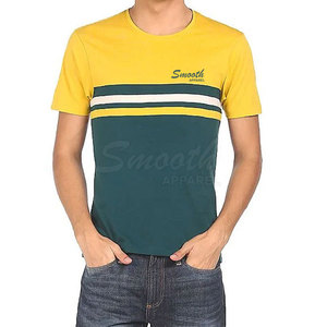 T-shirt homme à manches courtes, coupe slim, pour l'été, respirant, léger, en stock - Product Image 2