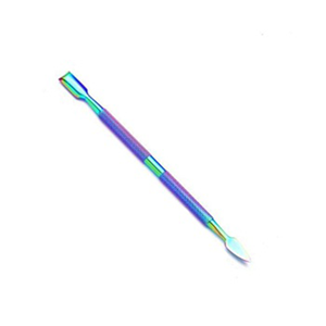 Pousse-cuticules multifonction en acier inoxydable de qualité supérieure pour manucure, pédicure, salon et usage beauté - Product Image 1