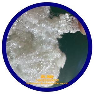 Fibra de poliéster 100% de grado A, 3DHC Vikohasan, precio más bajo, fabricante con certificación GRS, fibra estándar para relleno de juguetes y hilado. - Product Image 2