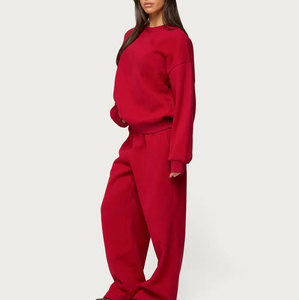 OEM Custom High Quality Double Waist Sweatpants With 100% Thick Cotton Fleece Customized Colors and Logos Sweatpants for Men - Product Image 3