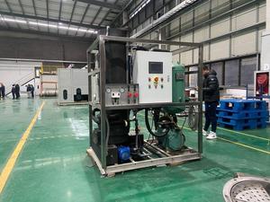 Máquina de Hacer Hielo en Bloques Industrial de 1 Tonelada, Refrigerada por Aire, Personalizada Nuelead, Compresor Copeland Scroll, Tamaño de Hielo de 10 kg - Product Image 6