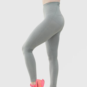 Leggings Deportivos Personalizados, Simples, Sólidos, Sin Costuras, de Cintura Alta, Transpirables, para Entrenamiento, Yoga, Fitness, Gimnasio - Product Image 5