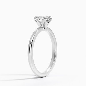 Bague BOJ 065 en argent 925, coupe ronde poire, solitaire Elodie, diamant 2 carats couleur D VVS1, moissanite certifiée GRA, prix bas en promotion - Product Image 2