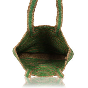 กระเป๋าถือทรงถังใยปอกระเจาเป็นมิตรกับสิ่งแวดล้อม ปี 2026 ดีไซน์เปิดปิดแบบใหม่ กระเป๋าคลัทช์สะพายไหล่แฟชั่นสุดฮิตสำหรับช้อปปิ้ง - Product Image 2