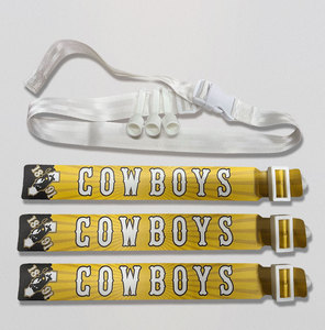 FALCONS Flag Football Belt with Sublimated Print Buckle Strap Polyester Material for Adults Unisex All Seasons - Product Image 4