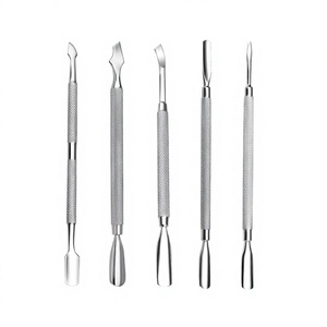 Empujador de cutículas multiusos Acero inoxidable de precisión para el cuidado de las cutículas y herramientas de arte de uñas Ecológico - Product Image 1