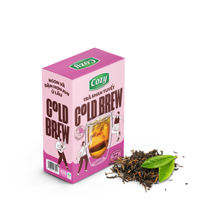 High Quality Cold Brew Snow Shan Black Tea Bag Quick Brew Organic Detox Tea <b>PLA</b> Bags Tea Packaging - Product Image 1
