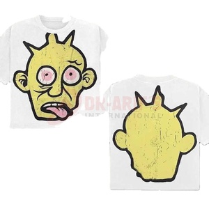 Nouveau Treding Logo personnalisé 260 GSM Heavyweight Box Fit T-Shirt 100% coton goutte épaule surdimensionné recadrée T-shirt pour hommes - Product Image 6