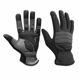 Guantes de Trabajo Profesionales Resistentes con Protección Contra Impactos, Palma Antideslizante, Tejido Transpirable y Muñequera Ajustable para Mecánicos - Product Image 6