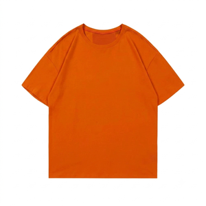 T-shirts en jersey 100 % coton 300 g pour hommes, coupe ajustée, motif léopard, écologiques, vierges, respirants, personnalisables - Product Image 3