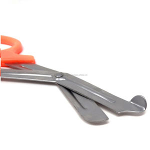 Tijeras de Trauma EMT Profesionales con Mango Naranja, Acero Inoxidable Premium, Tijeras Médicas Manuales de Alta Resistencia, Certificación CE ISO, OEM ODM - Product Image 2