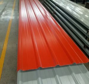 Feuille ondulée de Galvalume d'AZ150 | JIS G3321 SGLCC | Revêtement d'<span class=keywords><strong>Anti</strong></span>-<span class=keywords><strong>mousse</strong></span> | pour la maison de volaille et les silos de grain - Product Image 5