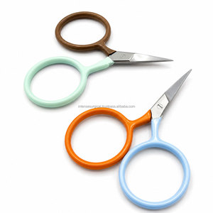 Ciseaux de couture professionnels à grande anse, ensemble de ciseaux à pointe fine pour broderie, fournisseur d'usine OEM - Product Image 3