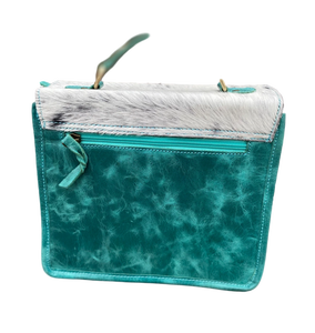 Le sac bandoulière ultime pour femme, artisanal, bohème, en cuir de vachette à imprimé animal, avec surpiqûres, écologique, prêt pour les voyages et l'usage quotidien - Product Image 2