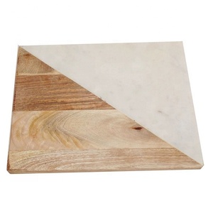 Planche à découper en bois de qualité supérieure Produit de cuisine artisanal indien Planche à découper Rectangle personnalisé en bois écologique - Product Image 4
