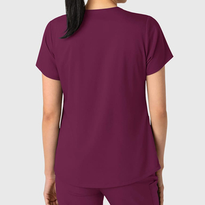 Wholesale Unisex Stretch <b>Scrub</b> Top and Pants Medical Uniform Fashionable Nursing <b>Scrubs</b> Uniform <b>Sets</b> Hospital Medical <b>Scrubs</b> <b>Set</b> - Product Image 2