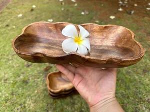 Bandeja de Servir Moderna de Madera Premium para Té, Café y Alimentos, Ligera, Multiusos, para Cocina, Hogar, Desayuno y Meriendas - Product Image 2