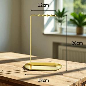 Organizador de Joyas Inteligente con Ganchos para Llaves, Soporte para Relojes, Bandeja de Almacenamiento, Diseño que Ahorra Espacio, Exhibición Moderna y Elegante para Uso Diario - Product Image 6